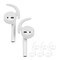 Insten 3 Pairs Ear Hooks Compatible with AirPods 1 & 2 Earbuds, Anti-Lost EarHooks Accessories, Comfortable Soft Silicone Covers, with Storage Box (Not Fit in Charging Case) White